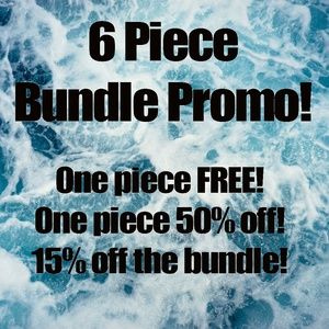 6 Piece Bundle Promo! See Description!!!